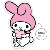Herding Sanrio Dekokissen My Melody Heart 36 cm