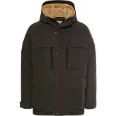 Camel active Winterjacke mit Taschen in Dunkelbraun | Gr.: 54