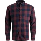 Jack & Jones Gingham Twill Langarmhemd
