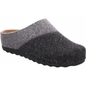 Rohde Hausschuhe Soave-40 6051 Damen Anthracite-Schuhgröße 42