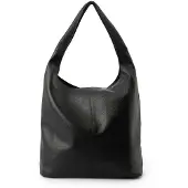 Manfield Schwarzer Ledershopper | Größe Onesize