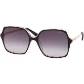 GUESS GU00270 Damen-Sonnenbrille Vollrand Quadratisch Acetat-Gestell, schwarz
