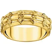 Thomas Sabo Ring Krokodilpanzer Breit in gold | Gr.: 50