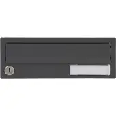 Renz Ersatztüre für Hausbrieffachanlage 300 x 110 mm, basaltgrau RAL7012
