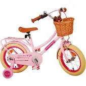 Volare Excellent Kinderfahrrad - Mädchen - 14 Zoll - Rosa