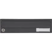 Renz Ersatztüre für Hausbrieffachanlage 395 x 110 mm, basaltgrau RAL 7012