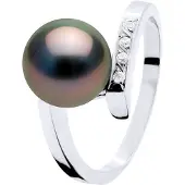 Diadema - Ring - Diamant - Tahiti-Perle - Weiß - Weißgold