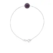 Diadema - Armband - Lila Kristall - Love Jewelry Kollektion
