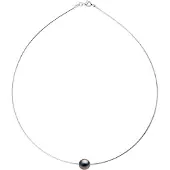 Diadema - Halskette - Omega - Silber und Tahiti-Perle