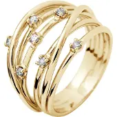 Diadema - Ring - Prestige Jewelery - Diamanten - Gelbgold