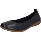 Josef seibel Ballerina Damen Leder schwarz, Gr. 43