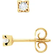 Diadema - Ohrringe - Diamanten - Gelbgold