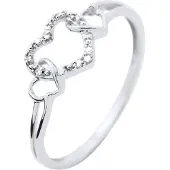 Diadema - Ring - Prestige Jewelery - Herz - Weißgold