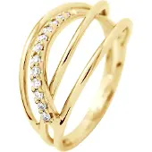 Diadema - Ring - Prestige Jewelery - Diamanten - Gelbgold