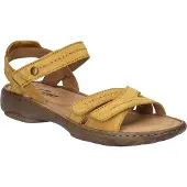 Josef seibel Sandale "Debra 62, safran", Damen, Gr. 39, gelb (safran), Obermaterial: 100% Rindsleder Leather cow., Schuhe Sandale