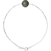 Diadema - Armband - Love Bond - Silber - Tahiti-Perle
