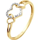 Diadema - Ring - Prestige Jewelery - Herz - Gelbgold