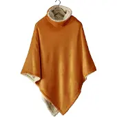 De Witte Lietaer Poncho Ganges Unisex Copper-Einheitsgröße