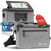 OEM - Lenkertasche - Wasserabweisend & Klickfix-kompatibel - 7 Liter - Grau