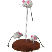 Trixie Game Family Mouse Dock Durchsichtig ø 15 x 22 cm