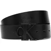 Calvin Klein Herrengürtel Ck Buckle Tumbled 35Mm Adj/Rev LV04D7049G Schwarz
