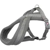 Trixie Premium Touren-Geschirr - grafit - 45–80 cm/25 mm