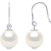 Diadema - Ohrringe - Silber und echte Süßwasserperlen