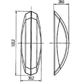 Hella Umrissleuchte 2XS 008 479-081