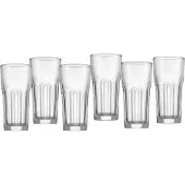 Ritzenhoff & Breker Gläser-Set "Riad" Facetten-Optik, 6-teilig