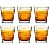 Leonardo Wasserglas Varia Struttura Orange 250 ml (6er Set)