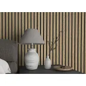 Overig Vliestapete "Timber Wandpaneele Optik" matt geprägt 3D moderne Tapete für Wohnzimmer Schlafzimmer Küche