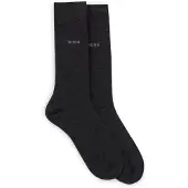 BOSS Zweierpack Business-Socken aus softer, kompakter Baumwolle Grösse 43-46