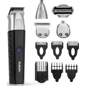 BaByliss Multifunktionstrimmer "Lithium Power 11-in-1 Multitrimmer MT812E" 5 Aufsätze Leistungsstarker Motor, 11-in-1 Funktion, präzise Klingen, ergonomisch