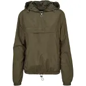 Urban Classics stylische Damen Jacke 78 g/m² Militär-Grün