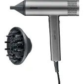 Severin Haartrockner, leistungsstarker Föhn mit BLDC-Motor, Ionic-Technologie, Diffusor & Konzentrator, 2.000W, anthrazit, HT 0169, S-Style Speed Pro