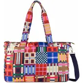 Oilily Wynda Overnighter Wedgewood Tartan Tape