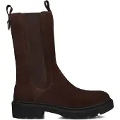 Shabbies Stiefeletten Amsterdam Jacy Shelly Chelsea Damen Dark Brown-Schuhgröße 40