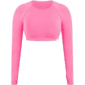 SMILODOX Crop Longsleeve Linnea