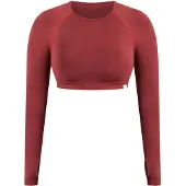SMILODOX Crop Longsleeve Linnea