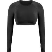 SMILODOX Longsleeve Linnea in Schwarz | Gr.: XL
