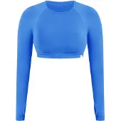 SMILODOX Crop Longsleeve Linnea
