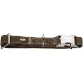 Hunter Halsband Hunting Alu-Strong braun L