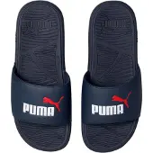 Puma Cool Cat 2.0 Badesandalen in Übergrößen Blau 389110-04 große Unischuhe