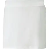 Puma Girls Knit Skirt Bright White 140