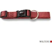 Wolters Professional Halsband extra-breit Gr.M 28-40 cm x 2,0 cm rost rot