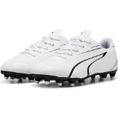 Puma Fußballschuhe Vitoria FG/AG Junior - weiß/schwarz - starker Halt