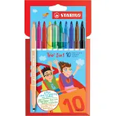 Stabilo Trio 2-in-1 - 10 st. - Bunt - - One Size - Buntstiftsets