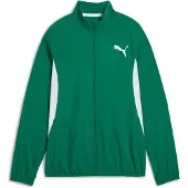 Puma W CROSS THE LINE JACKET 3.0 - grün, Größe:L