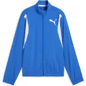 Puma Y Kinder CROSS THE LINE JACKET 3.0 - blau, Größe:164
