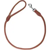 Hunter Leine Round & Soft Canadian UP für Hunde Cognac M
